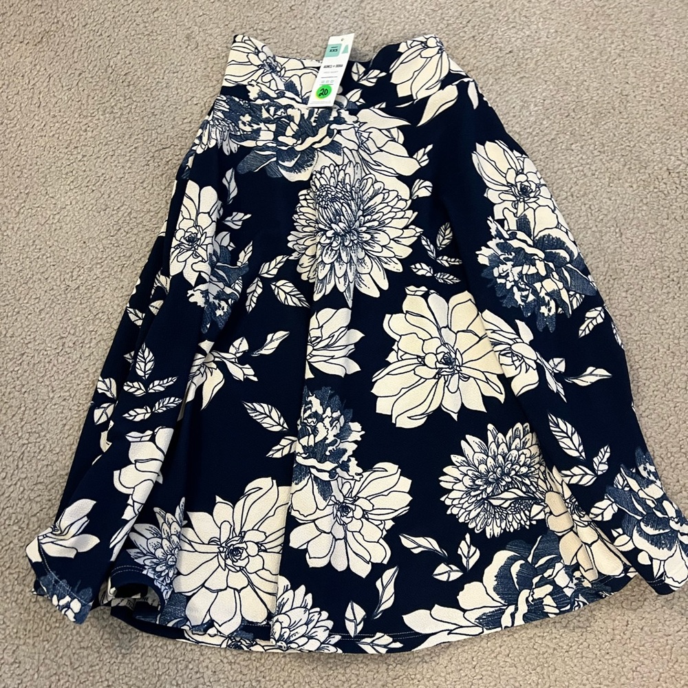 Agnes & Dora MIDI skirt, size XXS, new with tags